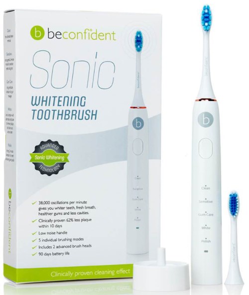 Beconfident Sonic Electric Whitening Toothbrush white/rose gold