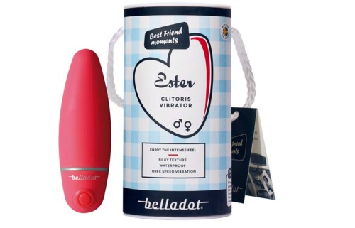Belladot Ester Clitoris Vibrator  Red