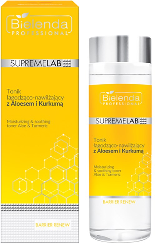 Bielenda Professional SUPREMELAB  BARRIER RENEW Moisturizing & Soothing Toner Aloe & Turmeric 200 ml