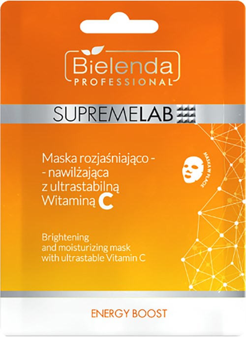 Bielenda Professional SUPREMELAB  ENERGY BOOST Brightening & Nourishing Face Mask Ultra-Stable Vitamin C 70 ml