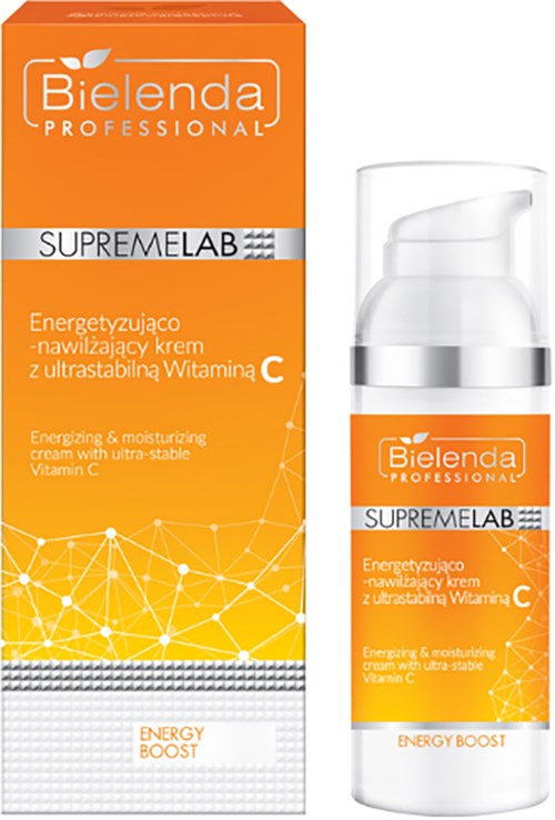 Bielenda Professional SUPREMELAB  ENERGY BOOST Energizing & Moisturizing Cream Ultra-Stable Vitamin C 50 ml