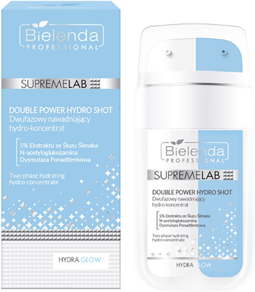 Bielenda Professional SUPREMELAB  HYDRA GLOW Double Power Hydro Shot Hydrating Hydro-Concentrate 30 ml