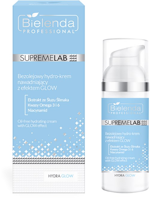 Bielenda Professional SUPREMELAB  HYDRA GLOW Oil-Free Soothing And Regenerating Cream 50 ml