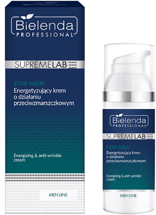 Bielenda Professional SUPREMELAB MEN LINE Energizing & Anti-Wrinkle Cream