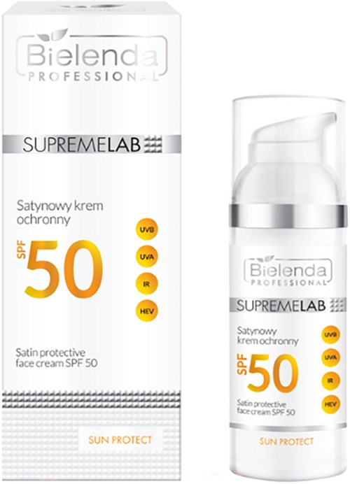 Bielenda Professional SUPREMELAB  SUN PROTECT Satin Protective Face Cream SPF 50 50 ml