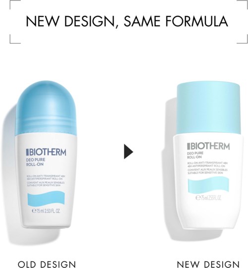 Biotherm Deo Pure Antiperspirant Roll-On 75 ml