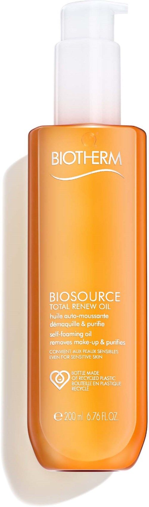 Biotherm Biosource Total Renew Oil gezichtsreiniger 200 ml