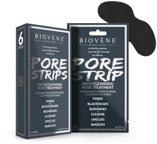 Biovène Star Collection Pore Strips 6-Pack Insta Cleansing Nose Treatment