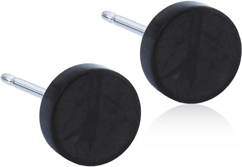Black round rubber plugs with transparent stems. They are likely used for sealing or protecting openings.