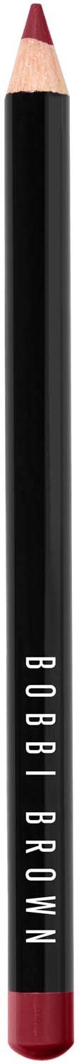 A black lip liner pencil with red tips and white text that reads 'BOBBI BROWN'.