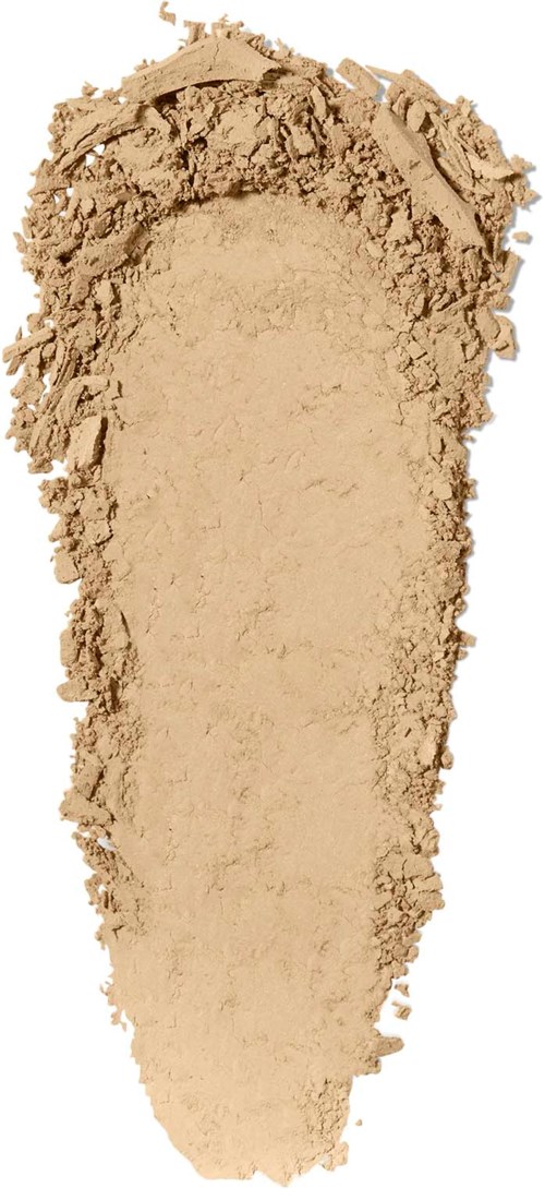 Light beige powder spread in a cone shape with a flat top and rounded edges.