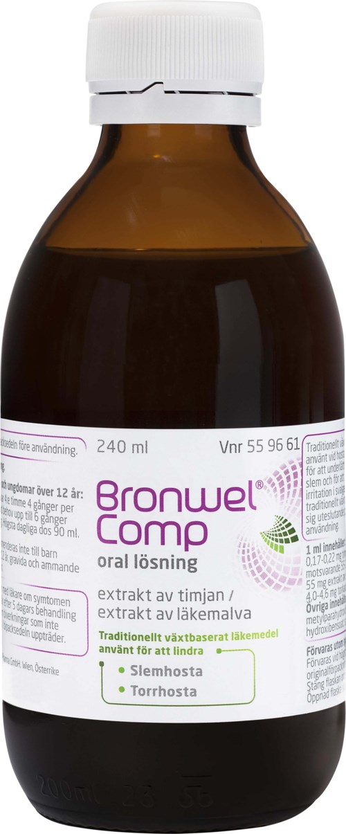 A brown bottle with a white cap and a white label containing purple and green text about herbal extract.