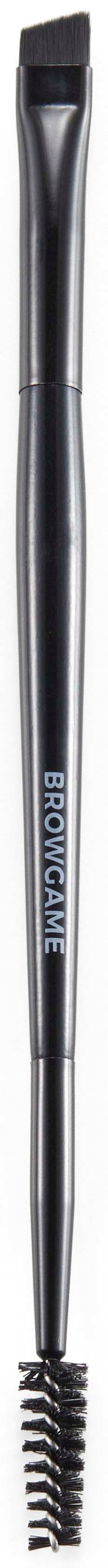 A small black tool with a brush end and a flat metal end. The tool is labeled "BRONZER".