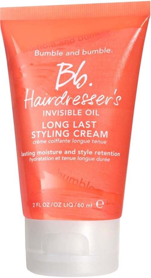 Röd krämrör märkt för långvarig stil och fukt, doftande av Bumble and Bumble, 2 uns.