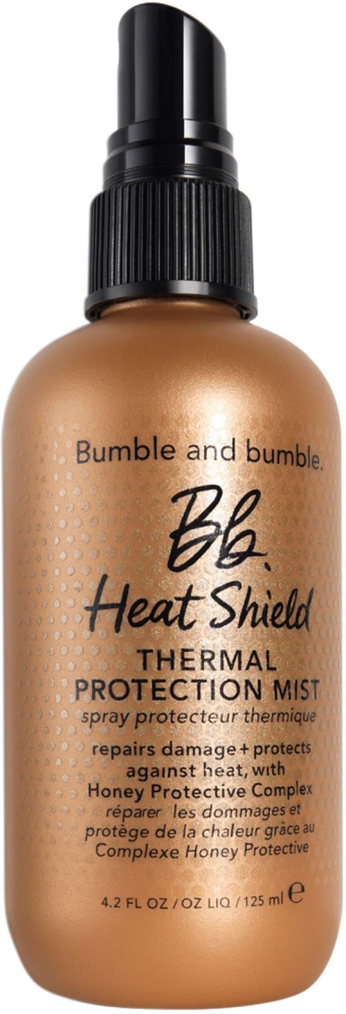 Bumble and Bumble Heat Shield schützt vor Hitze schäden durch Honigschutzkomplex.