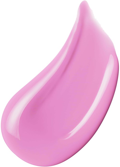 A pastel pink, teardrop-shaped blob with glossy, smooth surface.