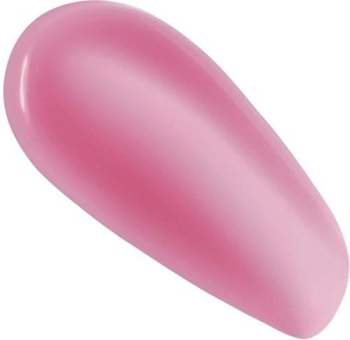 A large pink oval-shaped pill with a shiny surface.
