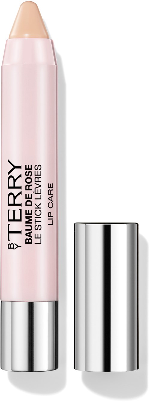 Pinkki huulirasva, jossa hopea korkki, merkki "BYPERRY Blueberry Rose Lipstick".