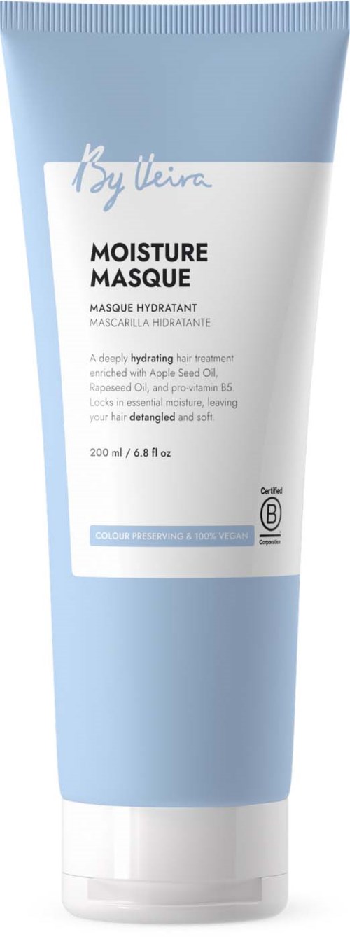 En blå og hvit tube med lokk som inneholder fuktighetskrem, merket med merke og produktinformasjon.