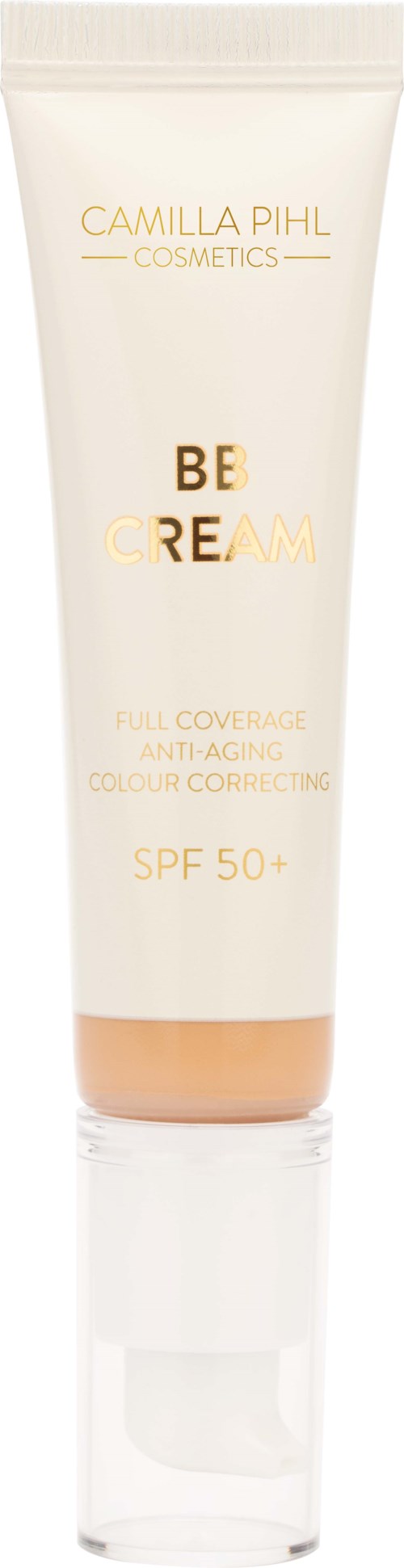 Säcke mit Marke und SPF 50+ Beschriftung, für Hautschutz und Anti-Aging.