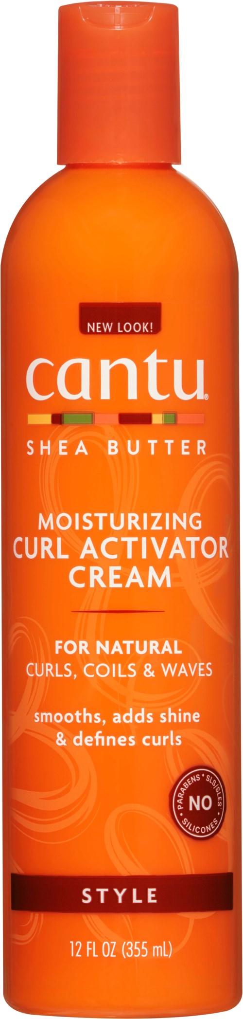 Cantu Shea Butter hydraterende krulten crème voor natuurlijke krullen, voegt glans toe en maakt krullen glad zonder agressieve chemicaliën.