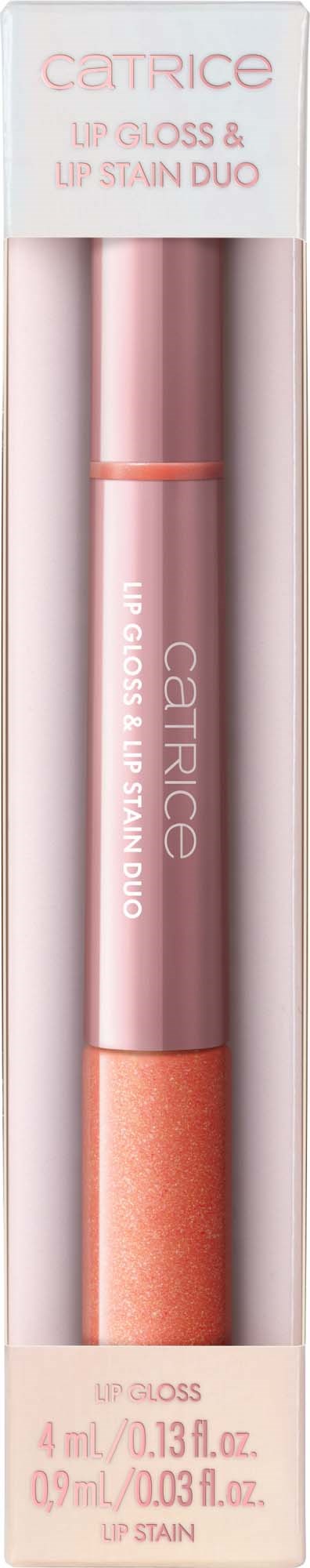 Catrice Brides & Besties Lip Gloss & Lip Stain Duo C01 Apricot Promise