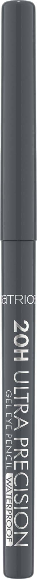 En svart eyeliner-penna med silvertext, märkt '20H Ultra Precision'.