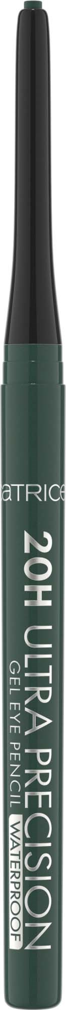 En svart och grön eyelinerpenna med orden "ULTA PRECISION" och "GEL EYELINER" på sig.