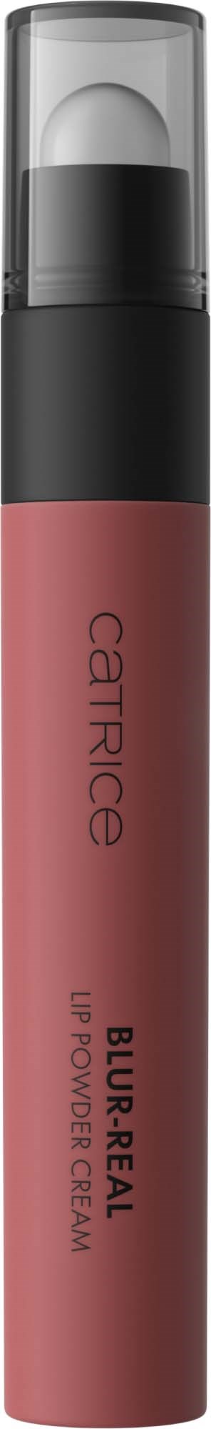 Leppekrem i tube med klar hette, merket Carriac Blur Real Lip Power Cream.