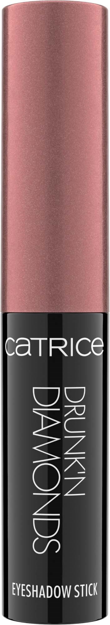 A pinkish lipstick tube from Catrice's Drunken Diamonds eyeshadow stick line.