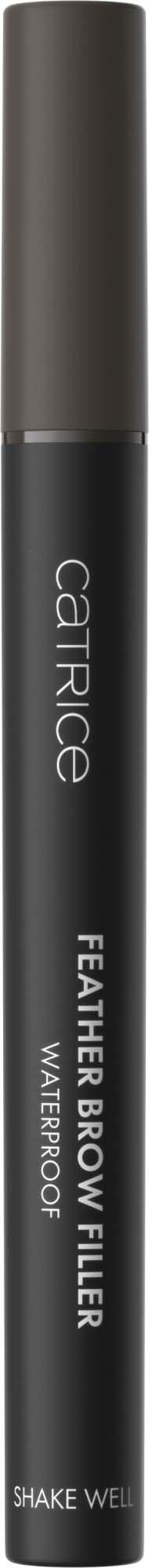 Svart brynpenn med hette, merket Feather Brow Filler Waterproof, fra Catrice.