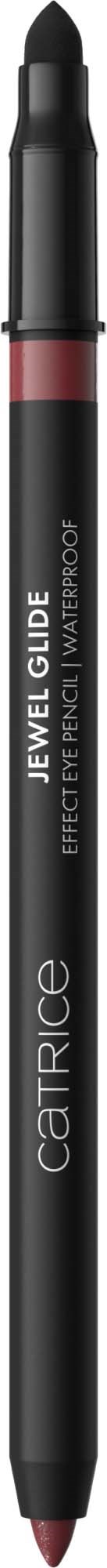 A black pen with pink tip, labeled "Level Blur" and waterproof, with brand name "Catrice" and small white text.