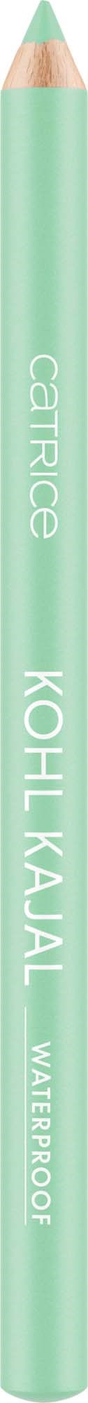A mint green pencil with white text, displaying brand names and the word 'Vancouver'.