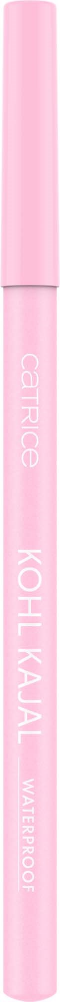 Pink lip liner with the words 'Kohl Kajal' and 'Waterproof' written on it.