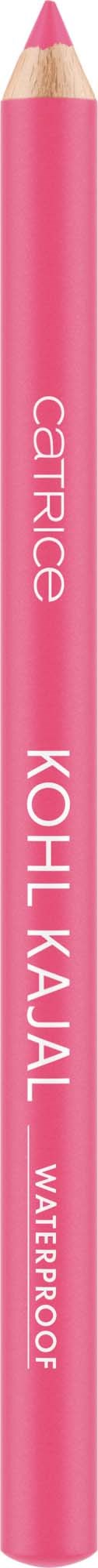 A pink pencil with the words "Catrice" and "Kohl Kajal" written on it.