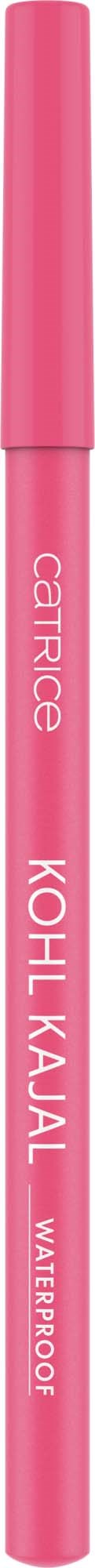 Pink waterproof pen with white text saying 'Kohl Kajal' and the brand 'Catrice'.