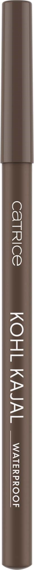 A brown waterproof eye pencil by Catrice with the name Koh Kajal written on it.