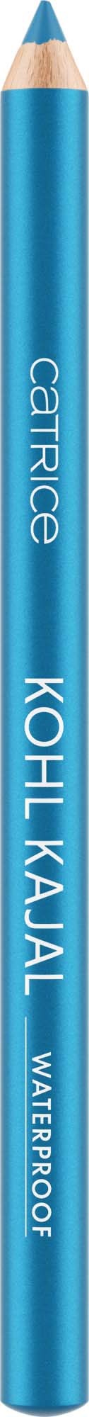 A blue pencil with the words 'Kohl Kajal Waterproof' written on it.
