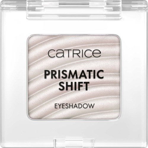 Pieni luomiväri, kiiltävä ja vaalean värinen, Catrice-merkillä, nimeltä 'Prismatic Shift'.
