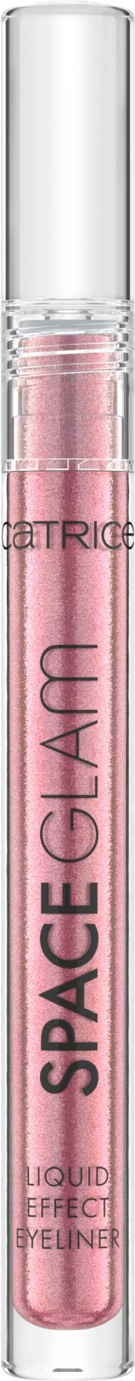 A pink lip gloss in a clear tube with a white cap, labeled 'SPACE GLOSS'.