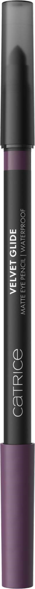 Catrice Velvet Guide vanntett flytende eyeliner i lilla nyanse med svart hette.