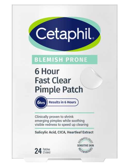 Eine Packung Cetaphil Blemish Prone Patches, die Pickel in 6 Stunden mit Salicylsäure heilen.