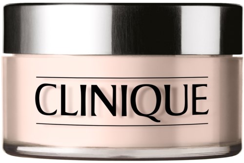 Een potje Clinique huidcrème met zilveren deksel en duidelijke label. Het product lijkt glad en licht van kleur.