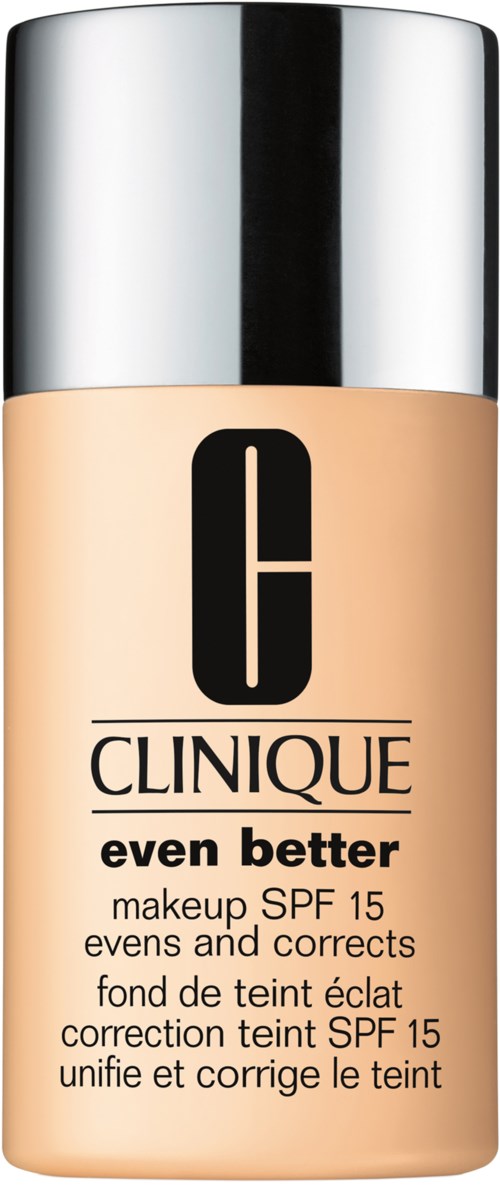 Eine Flasche Clinique even better Makeup mit SPF 15, für den Hautton-Ausgleich, mit Metallverschluss.
