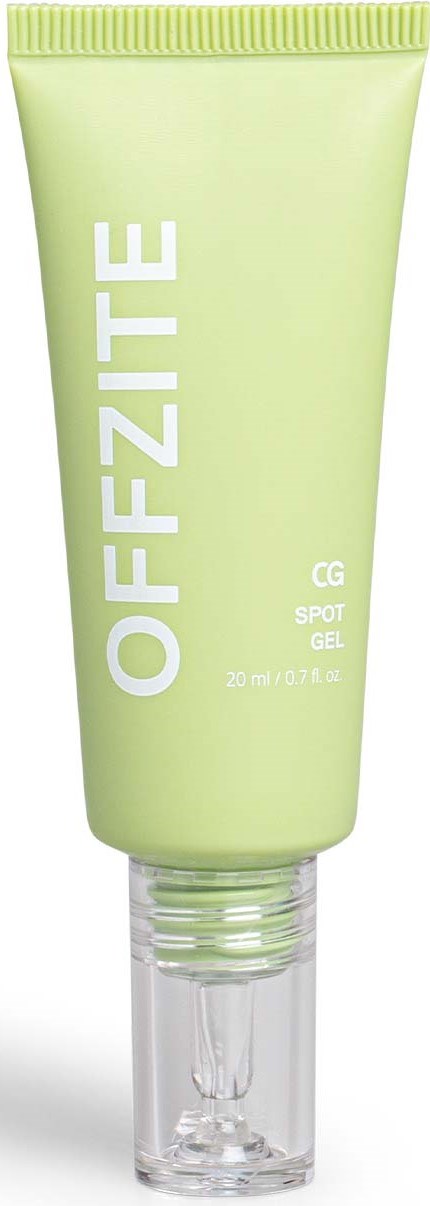 A green tube labeled 'OFFZITE' with a clear cap, containing gel inside, 20 ml size.