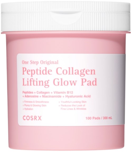 COSRX One Step Original Peptide Collagen Lifting Glow Pad 100 st