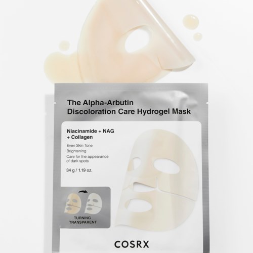 COSRX The Alpha-Arbutin Discoloration Care Hydrogel Mask 3 St.