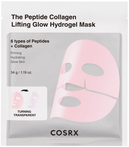 COSRX The Peptide Collagen Lifting Glow Hydrogel Mask 3 St.