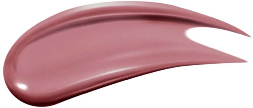 Ljusrosa-brun makeup-produkt med slät, kurvig form och glänsande yta.