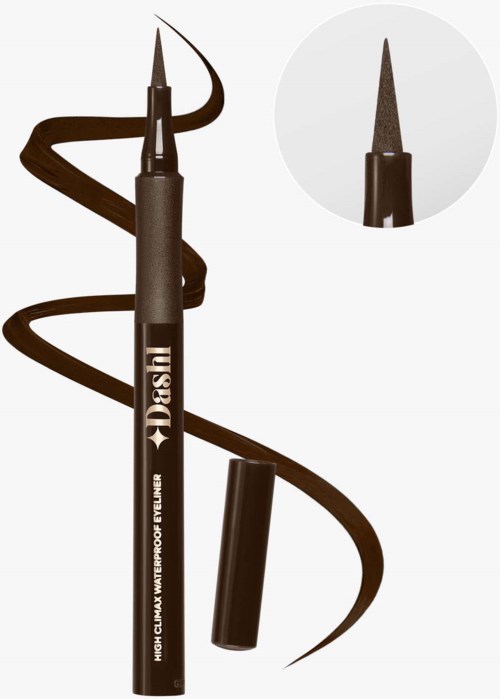 Oogpotloodpen met puntige punt en zwart dop, bedoeld voor make-up.
